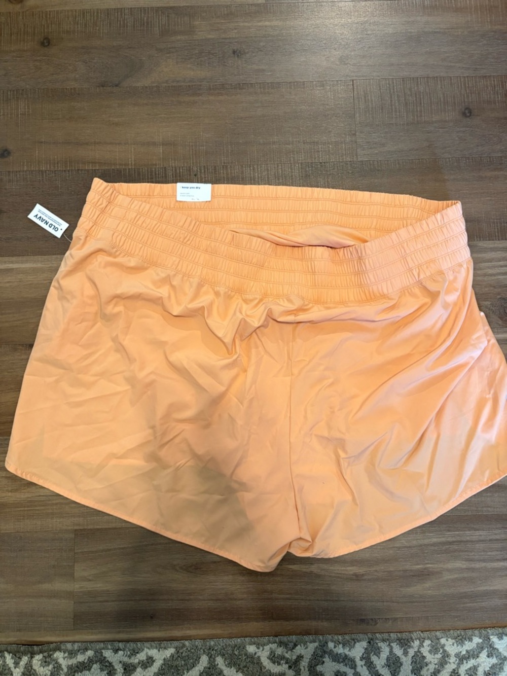 Old Navy Peach-Orange Athletic Shorts for Women